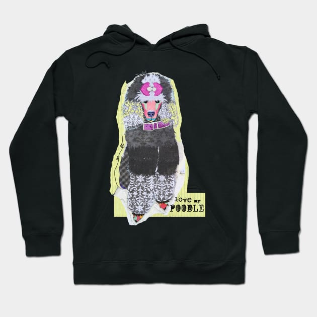 LOVE My Poodle by Michel Keck Hoodie by michelkeck